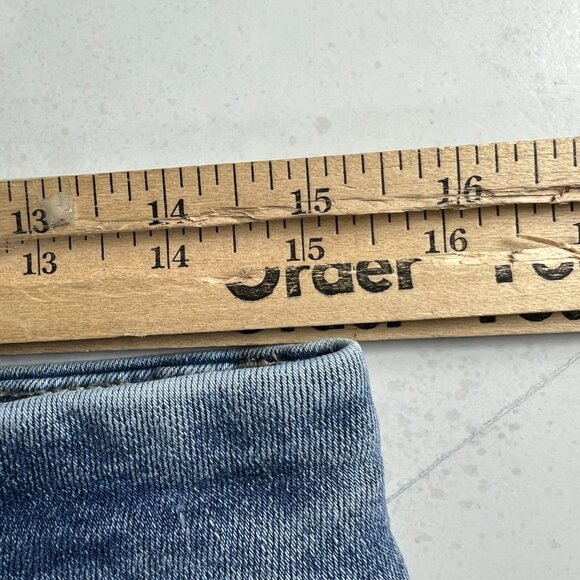 Hudson Jeans Women's Measured 30x27 High Rise Straight Light Blue Denim Tag 8 - Picture 16 of 16